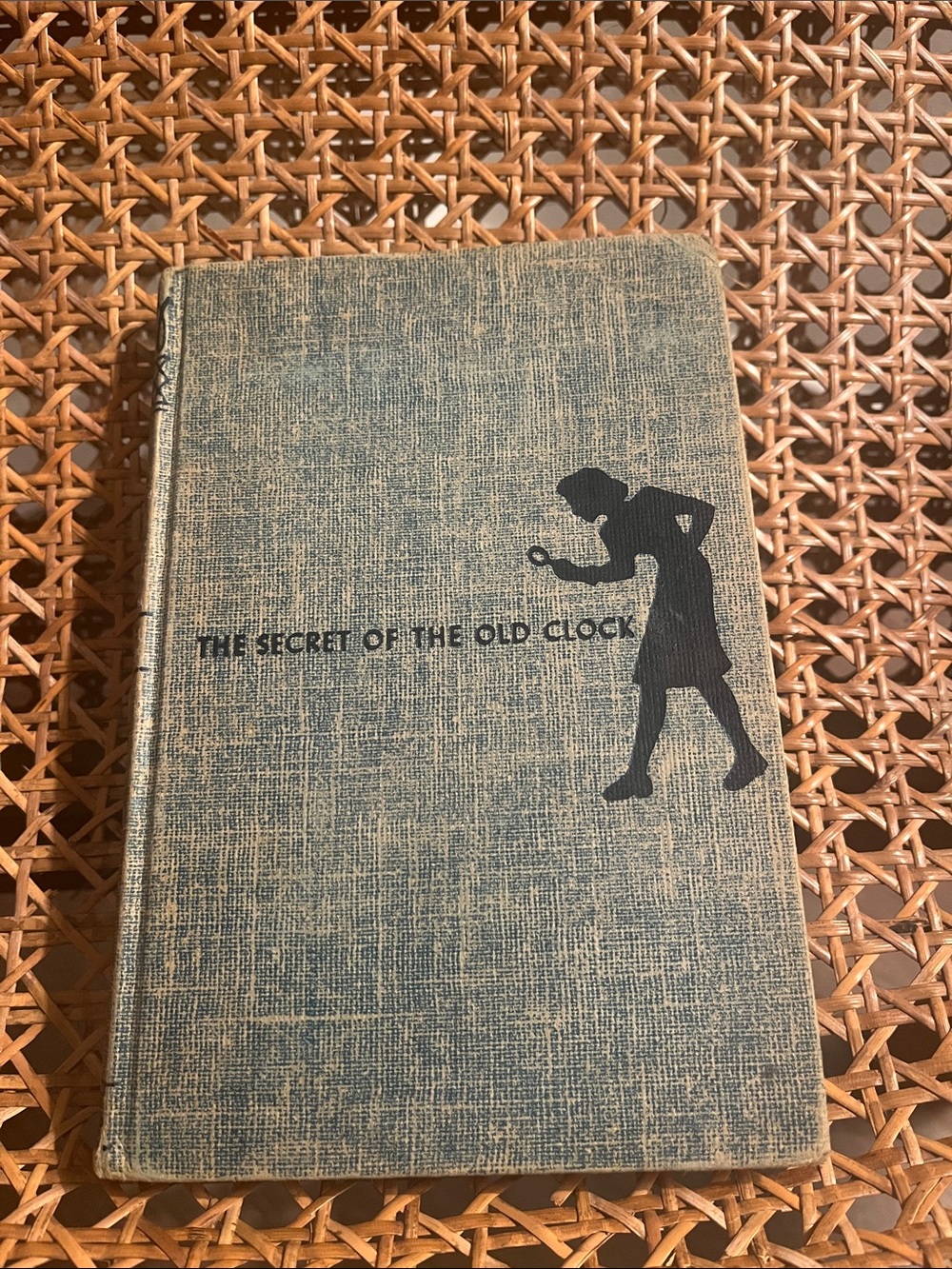 Vintage 'The Secret of the Old Clock' Hardcover Book in Blue